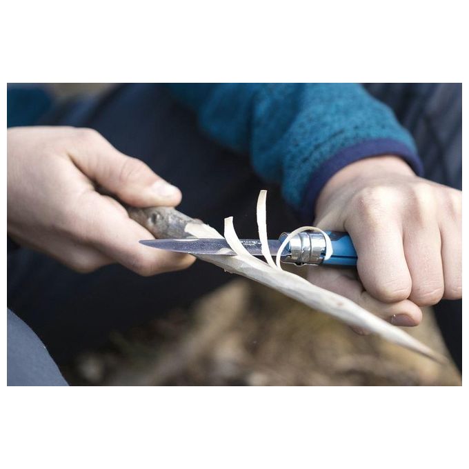 Opinel Outdoor Junior No. 07 Coltellino con Fischietto Rosso