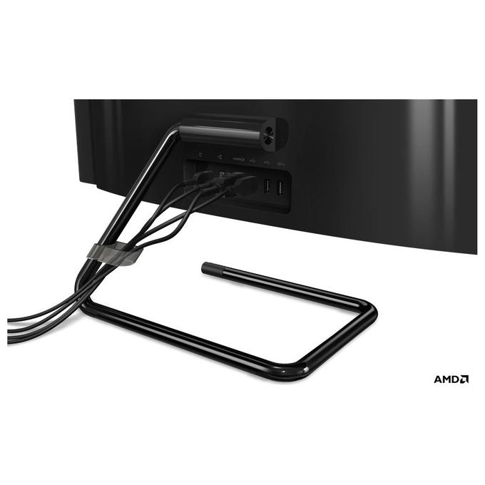 Lenovo F0EW0040IX IdeaCentre 3 PC All in One Display 24'' FHD Processore AMD Ryzen 5 4500U RAM 8 GB SSD 512 GB Windows 10 Home colore Nero