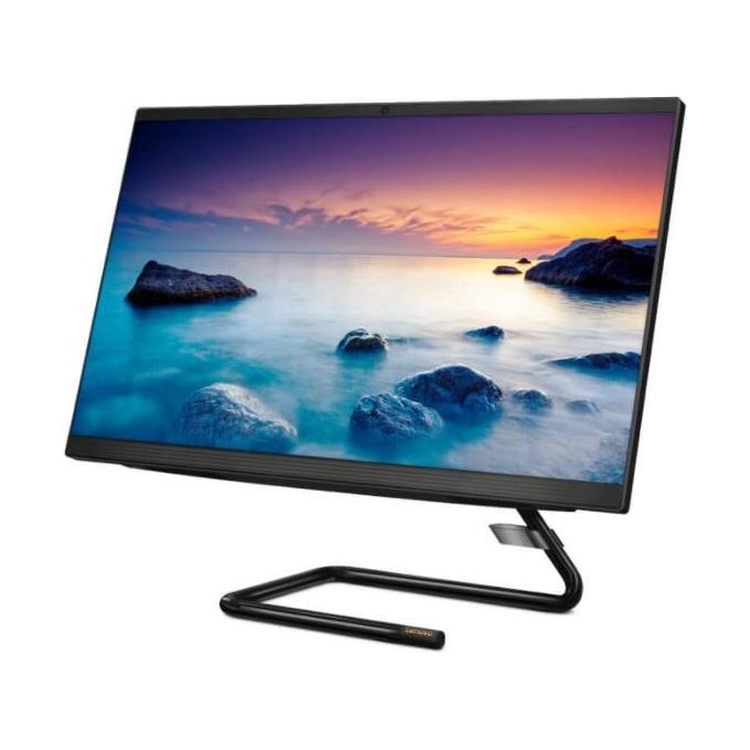 Lenovo F0EW0040IX IdeaCentre 3 PC All in One Display 24'' FHD Processore AMD Ryzen 5 4500U RAM 8 GB SSD 512 GB Windows 10 Home colore Nero