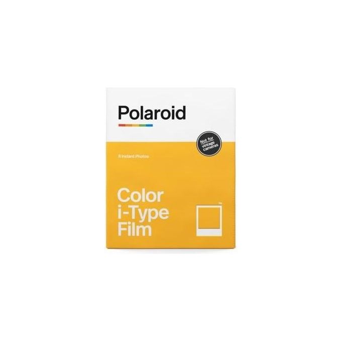Polaroid 6000 Pellicola Istantanea i-Type a Colori 8 Foto 89x108 mm ISO 640 cornice Bianca