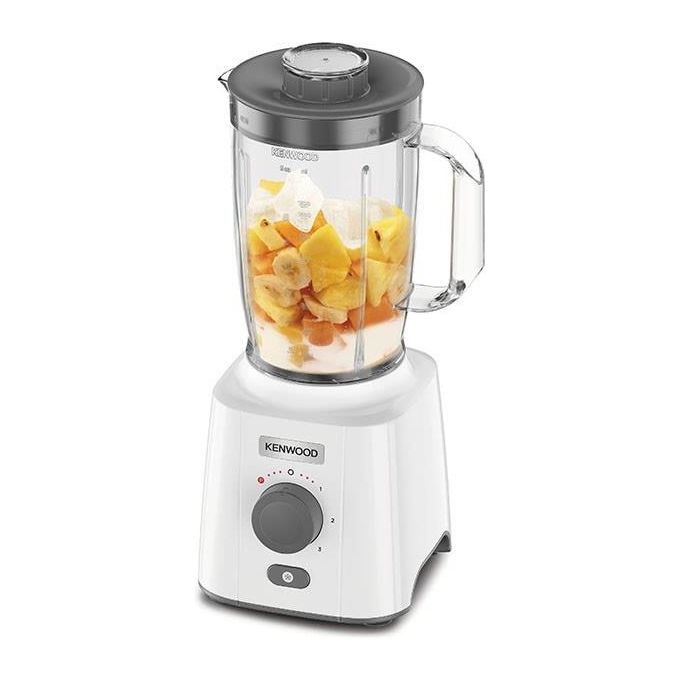 Kenwood BLP41.A0WH Blend X-FRESH Frullatore da tavolo 650W 2 L 3 velocita' Tritaghiaccio Lame Inox colore Bianco