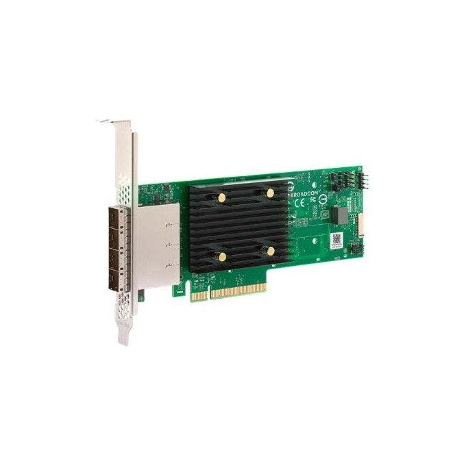 Lenovo 4Y37A09724 ThinkSystem 440-16e Scheda di Interfaccia Interna PCIe Gen4 12 Gbit-s Mini-SAS Maschio colore Multicolore