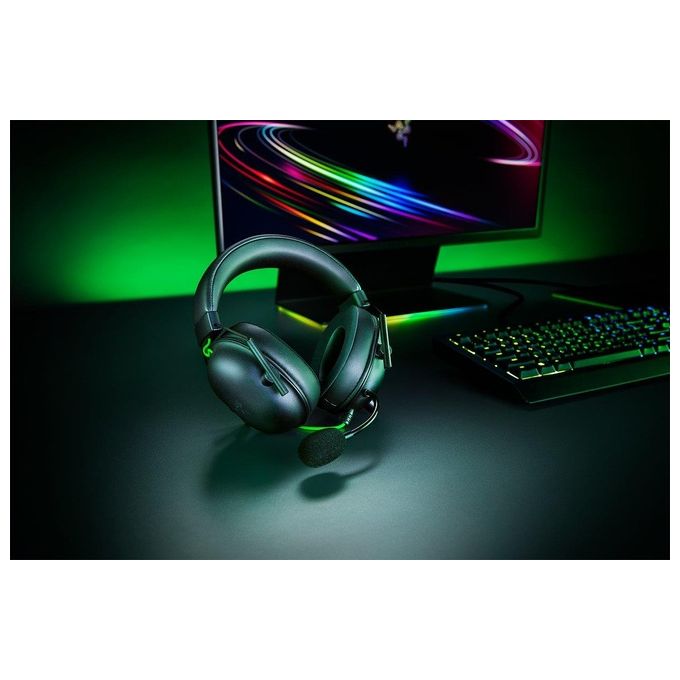 Razer RZ04-04570100-R3M1 BlackShark V2 X Cuffie Gaming Cablate Circumaurali USB Microfono Noise Cancelling 32 Ω 98 dB colore Nero Verde