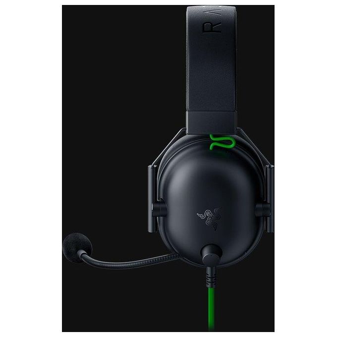 Razer RZ04-04570100-R3M1 BlackShark V2 X Cuffie Gaming Cablate Circumaurali USB Microfono Noise Cancelling 32 Ω 98 dB colore Nero Verde
