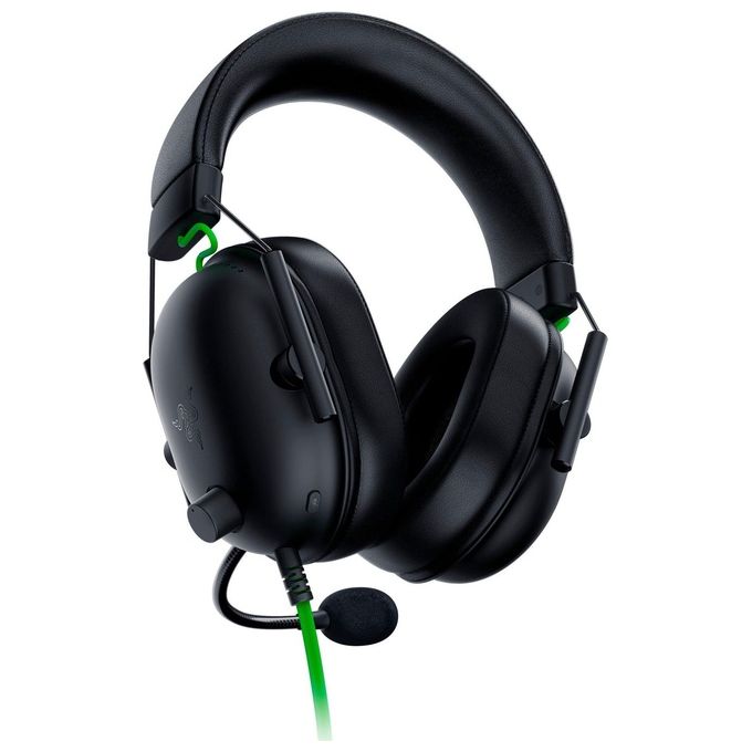 Razer Blackshark V2 X Cuffia Padiglione Auricolare Nero-Verde