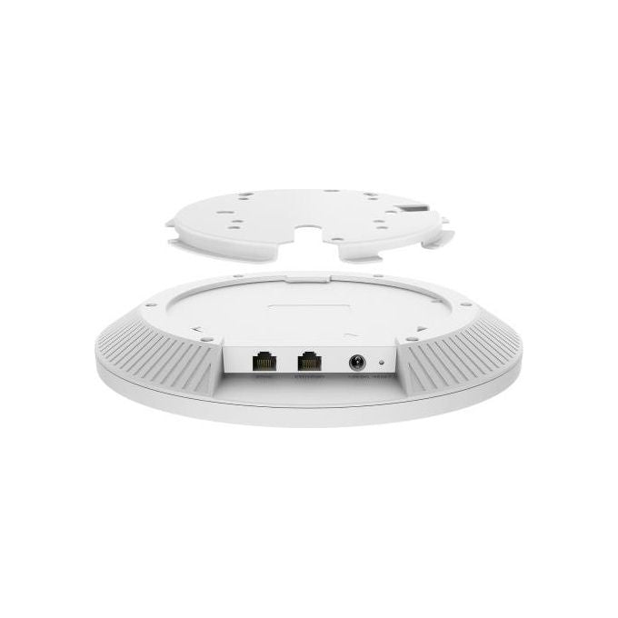 TP-Link EAP783 Omada Access Point Wi-Fi 7 Tri-Band BE19000 2.4 GHz 5 GHz 6 GHz 19000 Mbit-s 2 porte 10G Ethernet PoE++ colore Bianco