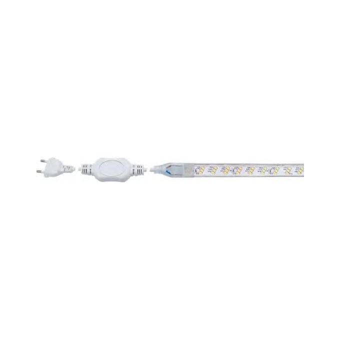 Beghelli Strip Led 230V Ip 6 3000k 5mt Completa di Spina 10a Componibile Fino 100mt