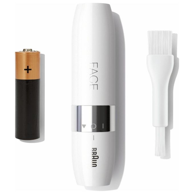 Braun FS1000 Face Mini Depilatore Elettrico Donna Viso Smartlight colore Bianco