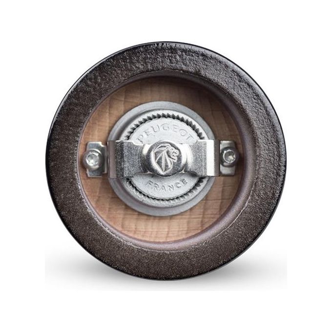Peugeot FIDJI Macinapepe in Legno di Faggio Opaco Nero 12cm