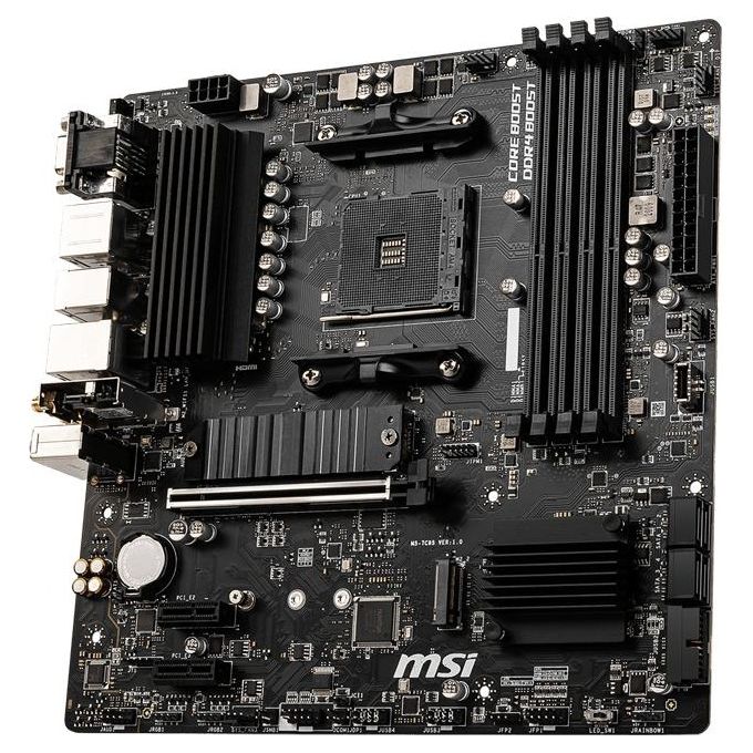 MSI B550M PRO-VDH WIFI Scheda madre AMD B550 Socket AM4 DDR4 128 GB M.2 Wi-Fi 5 Bluetooth 4.2 colore Nero