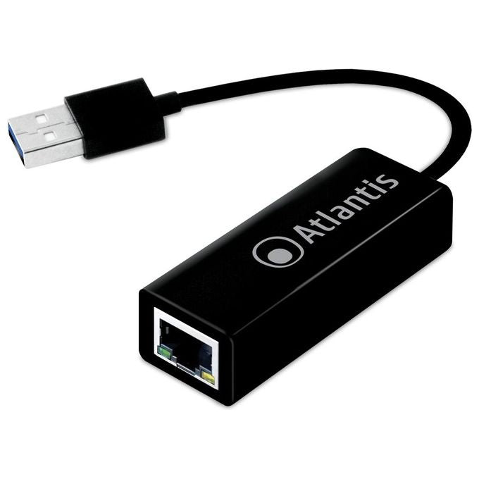 Atlantis Adattatore da Usb3.0 a Porta Lan Gigabit Adapter 10-100-1000mbit