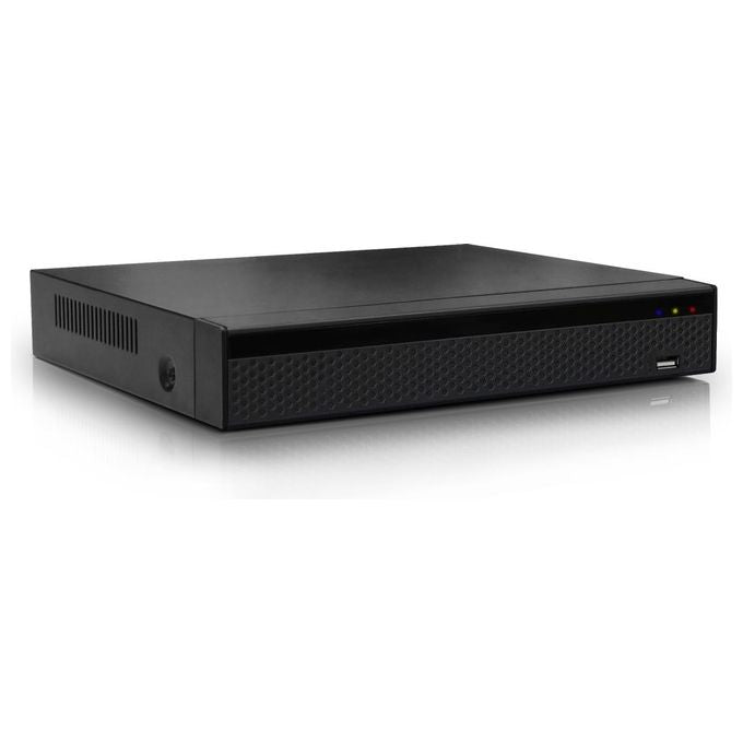 Atlantis A11-NVR1600-AK NVR 16 Canali 4K 8MP 25fps HDMI VGA Gigabit LAN ONVIF 2.2 P2P App iOS Android colore Nero