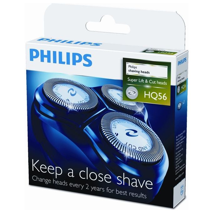 Philips HQ56-50 Testine di Ricambio Super Lift CutPrecision