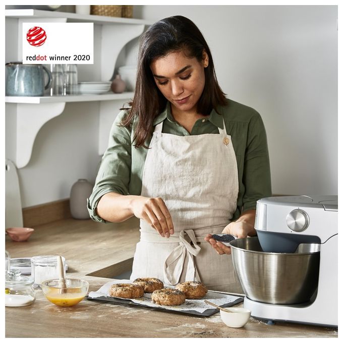 Kenwood KHC29.A0SI Prospero+ Impastatrice Planetaria 1000W Ciotola 4,3L 8 Velocita' Paraschizzi colore Argento