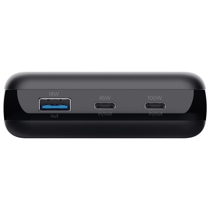 Trust 25240 Laro Powerbank 100 W USB-C PD 3.0 Quick Charge 3.0 20000 mAh colore Nero