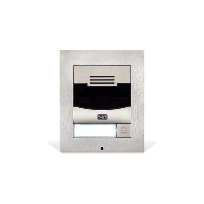2N 9155301BS IP Solo Videocitofono IP Interfono Montaggio a Parete Senza Telecamera 2W codec G.711 G.722 G.729 colore Nero