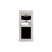 2N 9155301S IP Solo Citofono IP senza telecamera montaggio a superficie PoE IP54 IK08 colore Acciaio Satinato