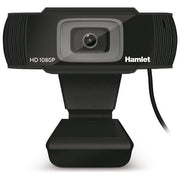 Hamlet HWCAM1080 Webcam 2MP 1920x1080 Pixel USB 2.0 Nero