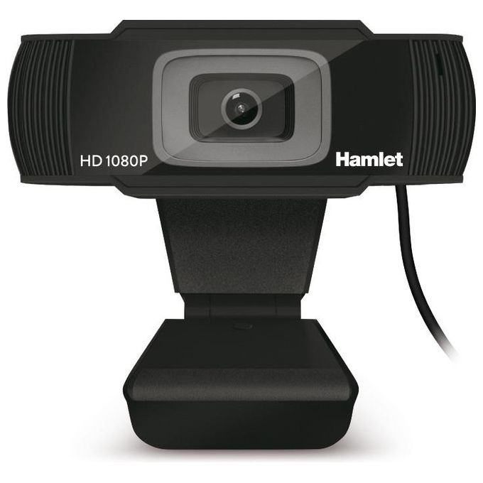 Hamlet HWCAM1080 Webcam 2MP 1920x1080 Pixel USB 2.0 Nero
