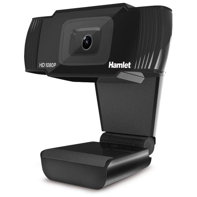 Hamlet HWCAM1080 Webcam 2MP 1920x1080 Pixel USB 2.0 Nero