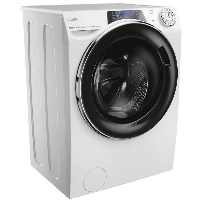 Candy RPW41496BWMBC-S RapidÓ Pro Lavasciuga Frontale 14-9 Kg 1400 rpm Classe A Inverter Vapore Wi-Fi (85x60x67 cm) colore Bianco