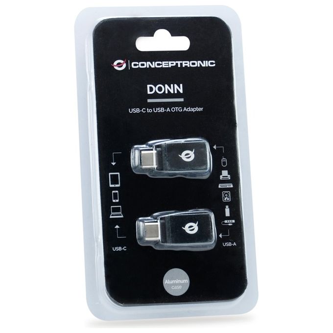 Conceptronic Adattatore OTG da Usb-C a Usb-A 3.0