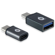 Conceptronic Adattatore OTG da Usb-C a Usb-A e Usb-C a Micro Usb