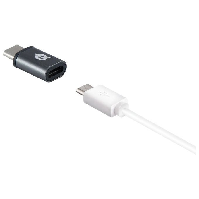 Conceptronic Adattatore OTG per Usb-C a Micro Usb Confezione da 3