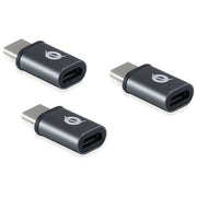 Conceptronic Adattatore OTG per Usb-C a Micro Usb Confezione da 3