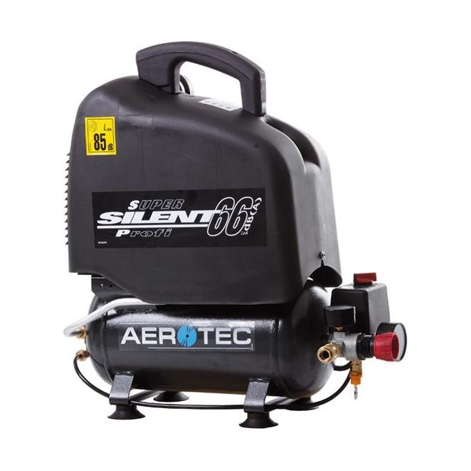 AeroTEC 2005210 Vento SILENT 6 Compressore ad aria 700 W 110 l-min 8 bar 68 dB colore Nero