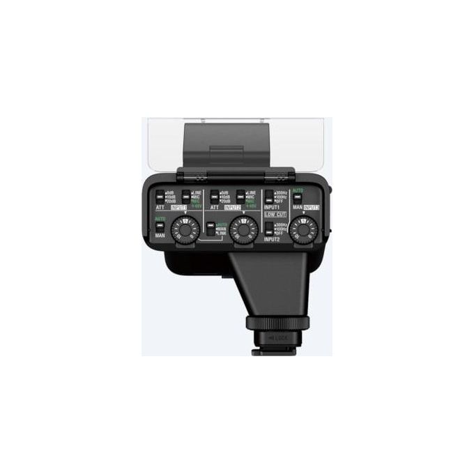 Sony Set Adattatore XLR-K3M con XLR-Box e Microfono Direzionale Adatto per ILCE-7RM4