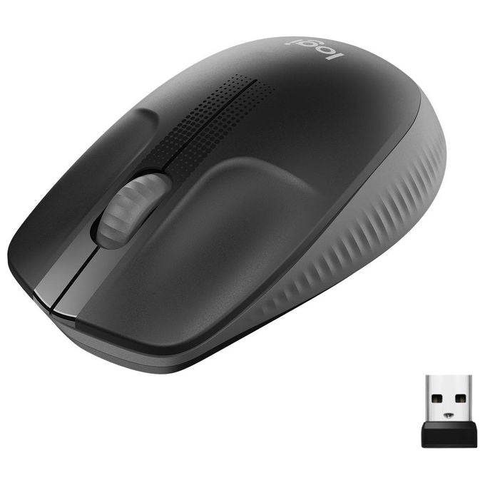 Logitech M190 Mouse Rf Wireless Ottico 1000 Dpi Ambidestro Nero