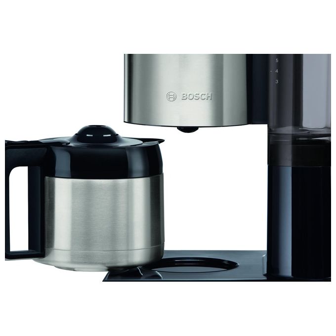 Bosch TKA8A683 Styline Macchina da caffe' con Filtro Caraffa Termica 1,1 L 8 tazze 1100 W colore Nero