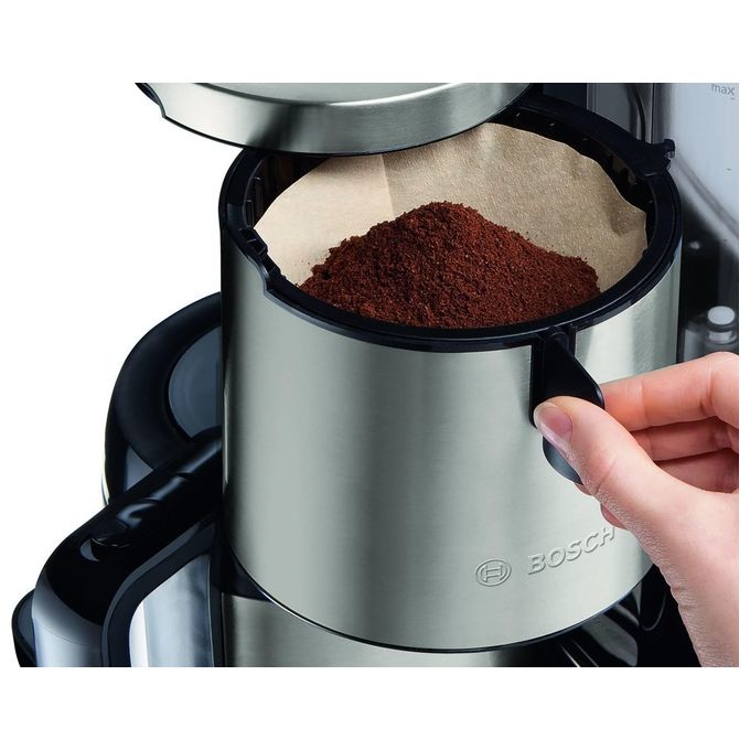 Bosch TKA8A683 Styline Macchina da caffe' con Filtro Caraffa Termica 1,1 L 8 tazze 1100 W colore Nero