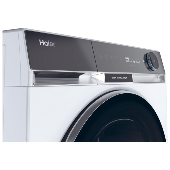 Haier HD90-A3Q397U1 X Serie 11 Asciugatrice Pompa di Calore 9 Kg Classe C Wi-Fi Inverter I-Refresh Pro (84x59x70 cm) colore Bianco