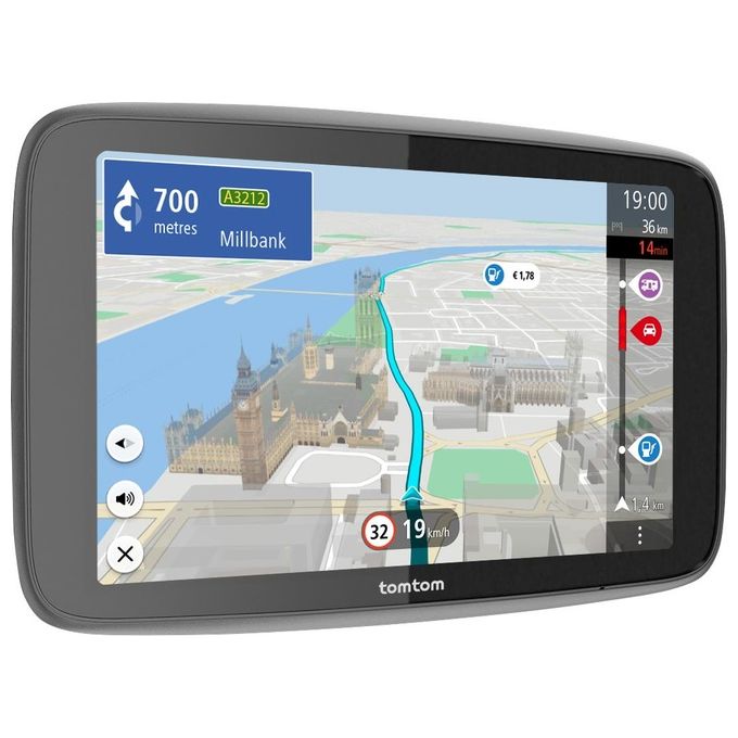 TomTom, GO Camper Max, Navigatore GPS, 7 pollici, touchscreen, mappe mondiali