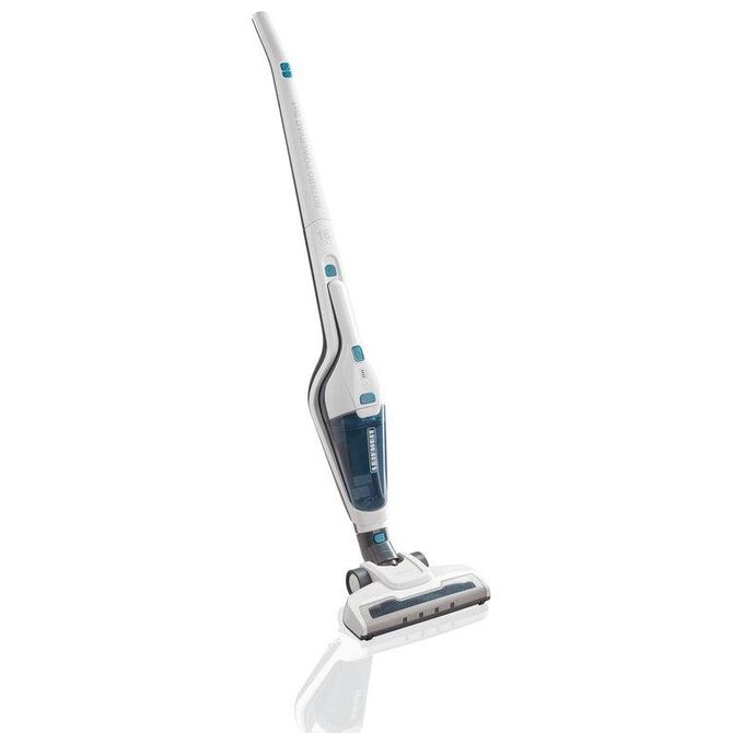 Leifheit 11927 Rotaro PowerVac Aspirapolvere Verticale Senza Fili Tecnologia Ciclonica 0.25 L Autonomia Fino a 35 Min 60 dB colore Bianco