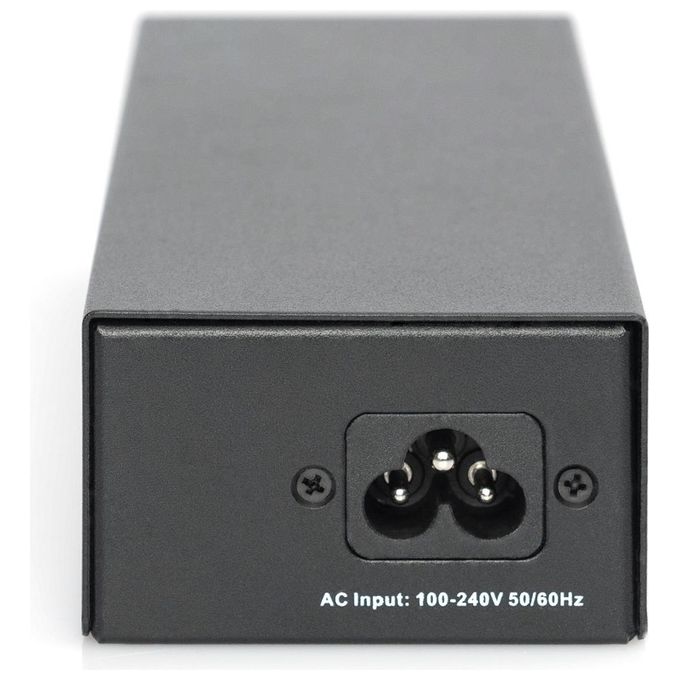 Digitus DN-95109 Iniettore PoE Ethernet Gigabit IEEE 802.3bt 85 W colore Nero