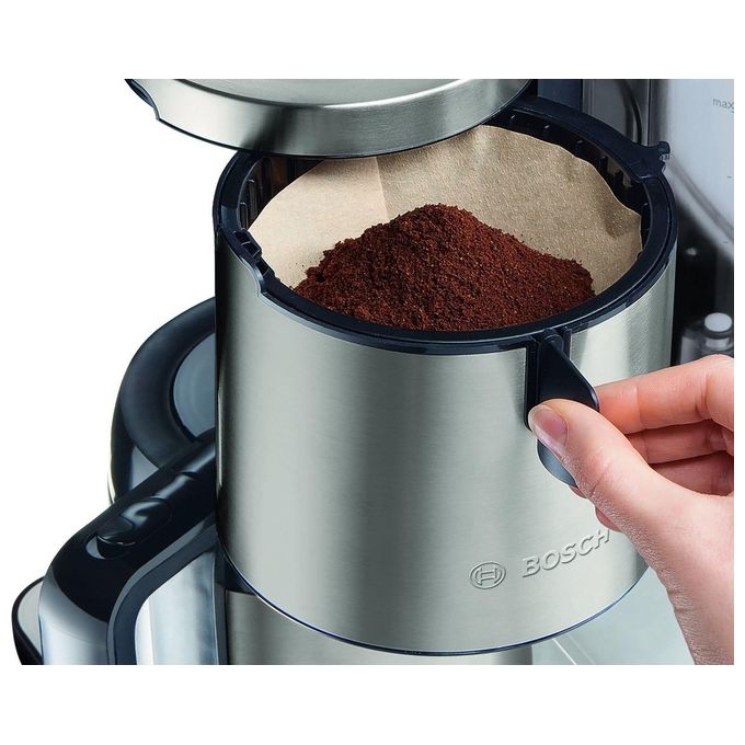 Bosch TKA8A681 Styline Macchina da caffe' con Filtro 1.1 L 1100 W Timer Programmabile Spegnimento Automatico colore Bianco