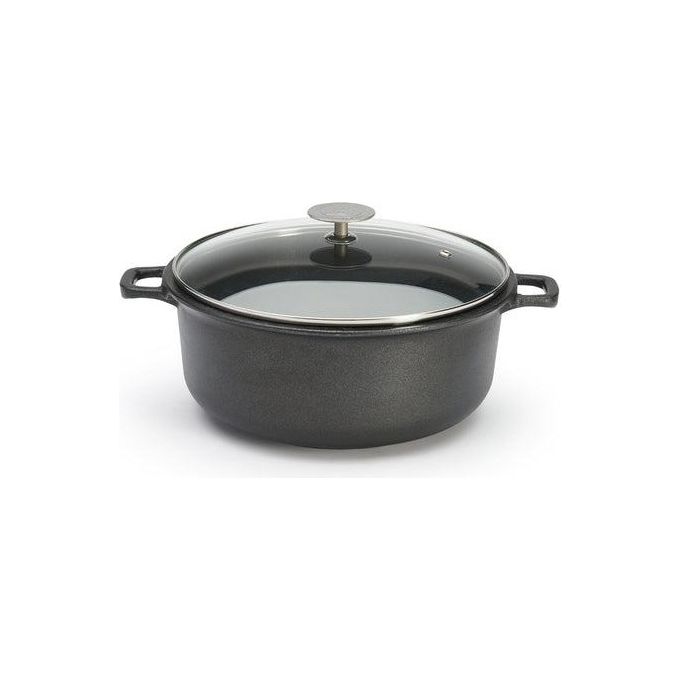De Buyer Choc Extreme Pentola con Coperchio in Vetro 28cm per Induzione