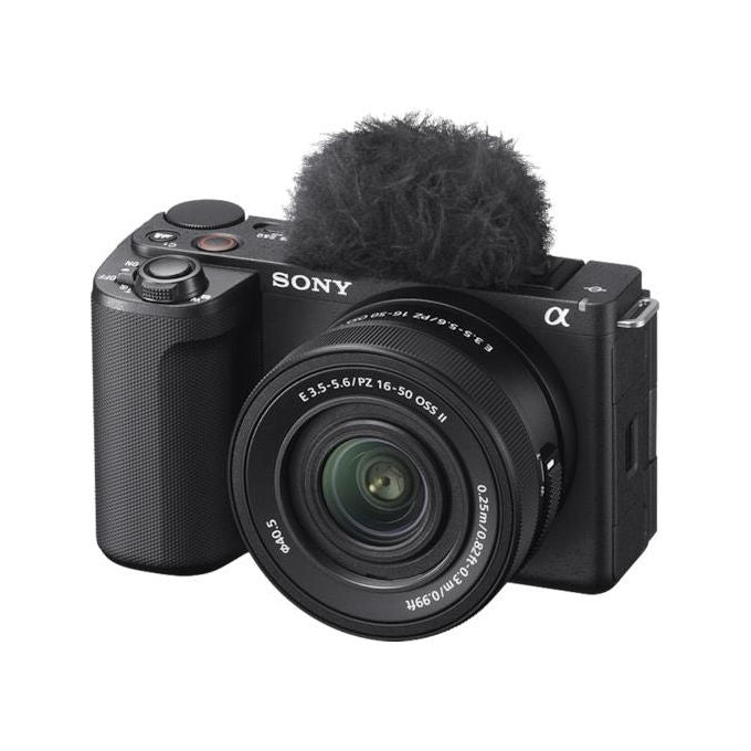 Sony ZVE10M2KB.CEC ZV-E10 II Fotocamera Mirrorless 26 MP Video 4K 60p con Obiettivo 16-50 mm colore Nero