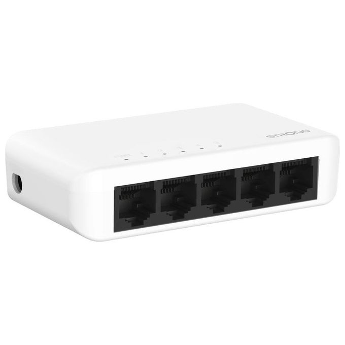 Strong SW 5000P Switch Desktop Gigabit a 5 Porte