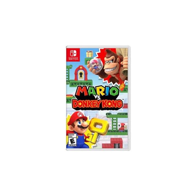 Nintendo 10011788 Mario vs. Donkey Kong Gioco per Nintendo Switch Edizione Standard Lingue ITA Inglese Francese Tedesco Spagnolo Olandese Giapponese Coreano colore Nero