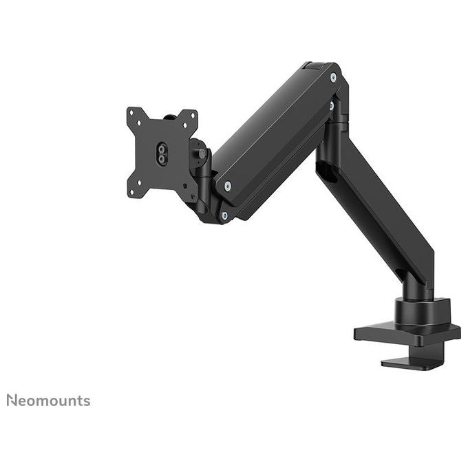 Neomounts NM-D775BLACKPLUS Braccio per Monitor 10-49'' con Molla a Gas Regolabile in Altezza e Rotazione 360° colore Nero