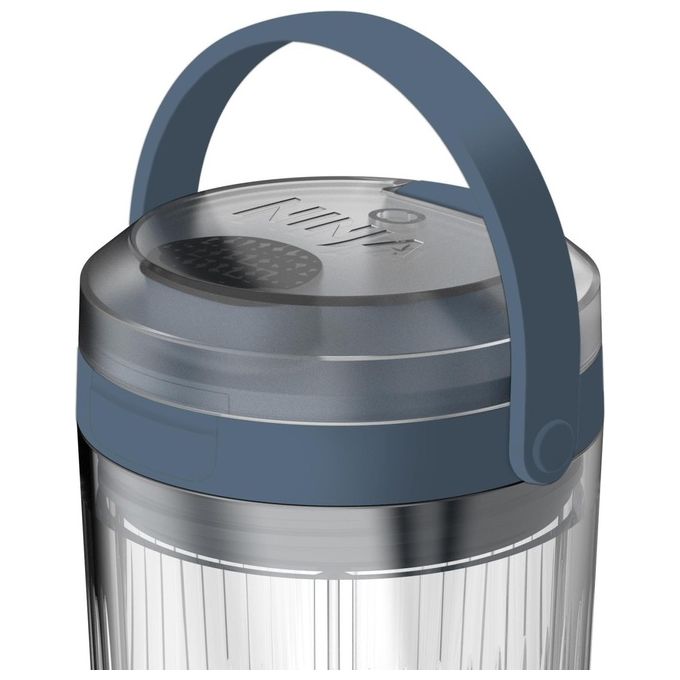 Ninja BC151EUNV Blast Frullatore Portatile Senza Fili 530 ml USB-C Trita Ghiaccio colore Blu Denim
