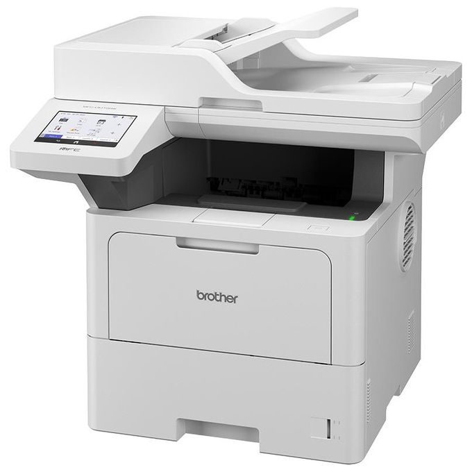 Brother MFCL6710DWRE1 MFC-L6710DW Stampante Multifunzione Laser Monocromatica A4 50 ppm WiFi LAN USB Touchscreen 12.7'' ADF 70 fogli Toner incluso colore Nero