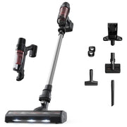 Rowenta RH6A71 X-Pert 7.60 Aspirapolvere a bastone 2 in 1 Ciclonico 0,44 L 140 W 45 min 81 dB colore Alluminio Rosso