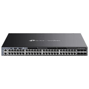 TP-Link SG6654XHP Omada Switch di Rete Gestito L3 48 Porte Gigabit PoE+ con 6 Slot SFP+ 1U colore Nero