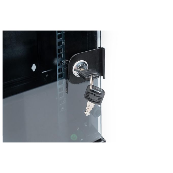 Digitus DN-10-06U-B Armadio a Muro 10'' 6U 312x300 Nero