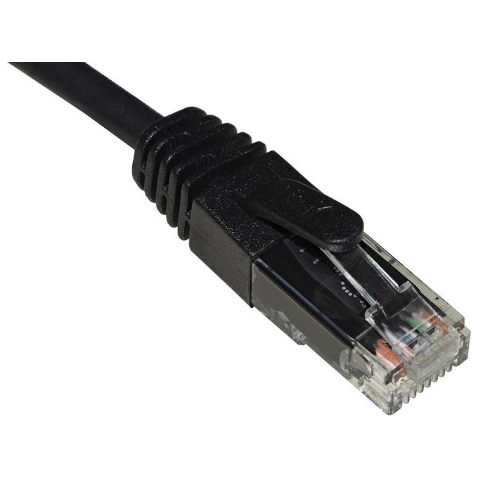 Link Cavo di Rete Categoria 6a Non Schermato Utp Awg24 Nero Halogenfree 5mt